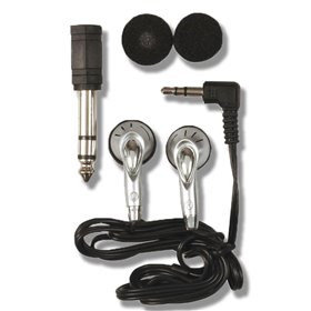 Heitech 09001390 Earbuds στερεοφωνικά ακουστικά με αντάπτορα 6.5 mm