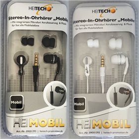Heitech 09001393 Στερεοφωνικά ακουστικά Hands Free με μικρόφωνο