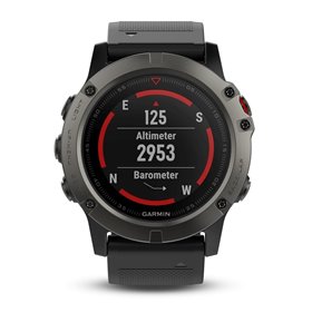 GARMIN Ρολόι / Μετρητής Fenix 5X Sapphire