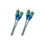 Oehlbach NF Ice Blue Καλώδιο Ήχου Interconnect 2 x RCA - 2 x RCA 1m - OEM