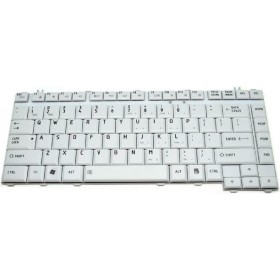 Πληκτρολόγιο για Toshiba Satellite A200/A205/A210 US Λευκό (KEY-072)