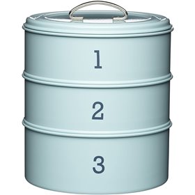 Σετ με 3 στοιβαζόμενα δοχεία Kitchen Craft Living Nostalgia