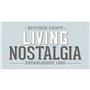 Μεγάλος μεταλλικός κάδος ψωμιού Kitchencraft Living Nostalgia πράσινο μέντας
