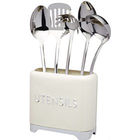 Θήκη για σκεύη Lovello, μπεζ (κρέμα)