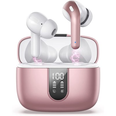 Ακουστικά Bluetooth FKKF ροζ