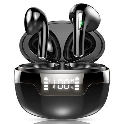 Ακουστικά Bluetooth 5.2, Ασύρματα Mini In-Ear ακουστικά με θήκη φόρτισης Super Light