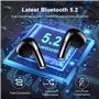 Ακουστικά Bluetooth 5.2, Ασύρματα Mini In-Ear ακουστικά με θήκη φόρτισης Super Light