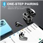 Ακουστικά Bluetooth 5.2, Ασύρματα Mini In-Ear ακουστικά με θήκη φόρτισης Super Light