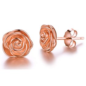 Γυναικεία σκουλαρίκια Esberry 18 καρατίων επιχρυσωμένο ασήμι 925