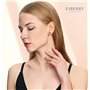 Γυναικεία σκουλαρίκια Esberry 18 καρατίων επιχρυσωμένο ασήμι 925