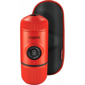 Wacaco Nanopresso Μηχανή Χειρός Espresso Με Θήκη Κόκκινο Wacaco Nanopresso Μηχανή Χειρός Espresso Με Θήκη Κόκκινο