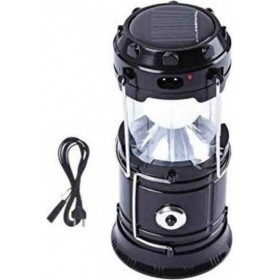 JH-5800T Φανάρι Led Μπαταρίας Αδιάβροχο Μαύρο 12W