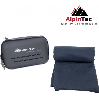 AlpinPro DryFast Πετσέτα Microfiber Προσώπου σε Μπλε χρώμα 180x90cm