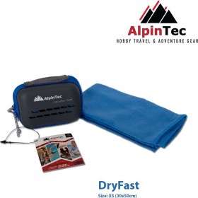 AlpinPro Dryfast Πετσέτα Microfiber 30x50cm Μπλε AlpinPro Dryfast Πετσέτα Microfiber 30x50cm Μπλε