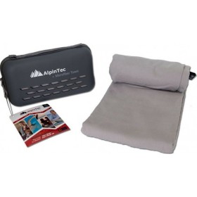 AlpinPro DryFast Πετσέτα Προσώπου Microfiber σε Γκρι χρώμα 100x50cm AlpinPro DryFast Πετσέτα Προσώπου Microfiber σε Γκρι χρώμα 100x50cm