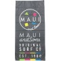 Maui &amp Sons Πετσέτα Θαλάσσης Microfiber Γκρι 90x180cm