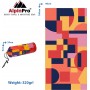 AlpinPro DryFast Shapes II Πετσέτα Microfiber XXL 90x180cm