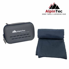 AlpinPro DryFast Πετσέτα Microfiber Προσώπου Navy 120x60cm AlpinPro DryFast Πετσέτα Microfiber Προσώπου Navy 120x60cm