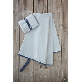 Nima Πετσέτα Θαλάσσης Riva Gray 160x90cm Nima Πετσέτα Θαλάσσης Riva Gray 160x90cm