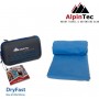 AlpinPro DryFast Πετσέτα Προσώπου Microfiber σε Μπλε χρώμα 100x50cm