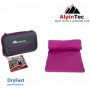 AlpinPro DryFast Πετσέτα Προσώπου Microfiber σε Μπλε χρώμα 100x50cm