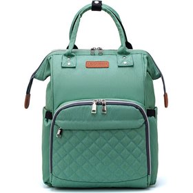 Τσάντα πλάτης μωρού LEQUEEN μέντα καπιτονέ B-560 Τσάντα πλάτης μωρού LEQUEEN μέντα καπιτονέ B-560