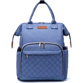 Τσάντα πλάτης μωρού LEQUEEN γαλάζιο καπιτονέ B-562 Τσάντα πλάτης μωρού LEQUEEN γαλάζιο καπιτονέ B-562
