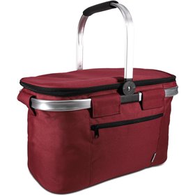 Navaris Καλάθι Πικ Νικ Ισοθερμικό με Πτυσσόμενη Λαβή 27lt Μπορντό