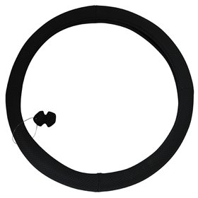 Κάλυμμα Τιμονιού Φορτηγού Δερμάτινο Μαύρο 42cm Κάλυμμα Τιμονιού Φορτηγού Δερμάτινο Μαύρο 42cm