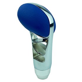 Πόμολο Λεβιέ Ταχυτήτων Μπλε-Νίκελ Με 3 Τρύπες Πόμολο Λεβιέ Ταχυτήτων Μπλε-Νίκελ Με 3 Τρύπες