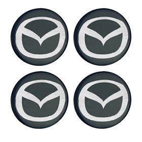 Αυτοκόλλητα Ζαντών Σμάλτο Mazda 60mm 4Τμχ