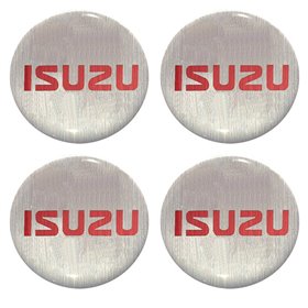 Αυτοκόλλητα Ζαντών Σμάλτο Isuzu 60mm 4Τμχ