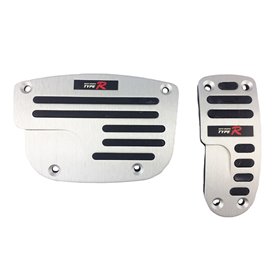 Αλουμινίου Universal Αυτόματο Ανάγλυφο Type-R 2410 Ασημί Ζευ 2 Τμχ