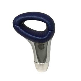 Πόμολο Λεβιέ Ταχυτήτων Οβάλ Μπλε-Νίκελ Με Τρύπα Πόμολο Λεβιέ Ταχυτήτων Οβάλ Μπλε-Νίκελ Με Τρύπα