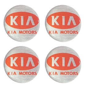 Αυτοκόλλητα Ζαντών Σμάλτο Kia Σμάλτο 60mm 4Τμχ