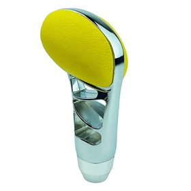 Πόμολο Λεβιέ Ταχυτήτων Με 3 Τρύπες Κίτρινο-Νίκελ Πόμολο Λεβιέ Ταχυτήτων Με 3 Τρύπες Κίτρινο-Νίκελ