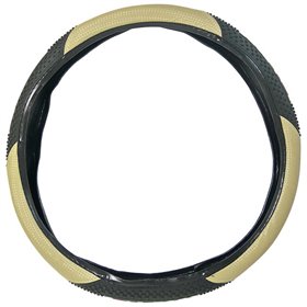 Κάλυμμα Τιμονιού Αυτοκινήτου Δερματίνη Type-R Μπεζ Medium 38cm Κάλυμμα Τιμονιού Αυτοκινήτου Δερματίνη Type-R Μπεζ Medium 38cm