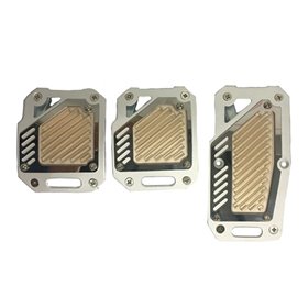 Πεντάλ Αλουμινίου Universal Crystal 3 Τμχ