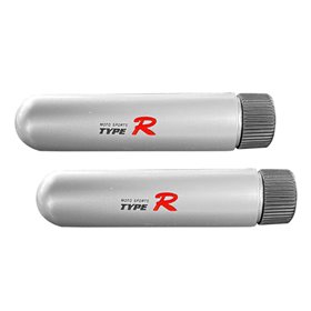 Στοπ Ζώνης Ασφαλείας Type-R TR-2508 Ασημί 2Τμχ