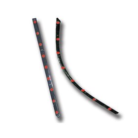 ΛΑΜΠΕΣ 12V 40CM ΚΟΚΚΙΝΕΣ ΜΕ FLASH