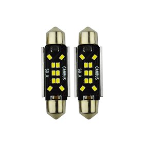 ΛΑΜΠΕΣ 10LED 41MM CANBUS ΣΩΛΗΝΩΤΗ C5W 600485