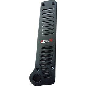 Πεντάλ Αλουμινίου Universal XB-361 Μαύρο 1 Τμχ