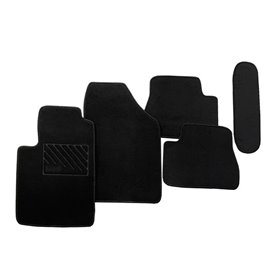 Μοκέτες Αυτοκινήτου Comfort Μαύρες 5Τμχ