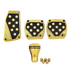 Πεντάλ Αλουμινίου Universal Deluxe Sports Kit Χρυσαφί 5 Τμχ