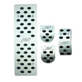 Πεντάλ Αλουμινίου Και Footrest Συμβατά Με ABT- Passat / Golf 5 / Golf 7 Μη Αυτόματο Σετ 4 Τμχ