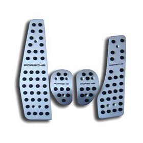 Πεντάλ Αλουμινίου Και Footrest Συμβατά Με Porsche 2 Μη Αυτόματο Σετ 4 Τμχ