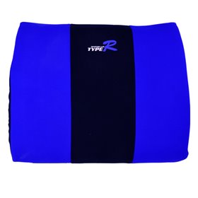 Μαξιλάρι Μέσης Type-R Για Το Κάθισμα Του Αυτοκινήτου Μπλε-Μαύρο 1Τμχ