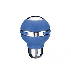 Πόμολο Λεβιέ Ταχυτήτων Μπλε Με Νίκελ Στεφάνι Πόμολο Λεβιέ Ταχυτήτων Μπλε Με Νίκελ Στεφάνι