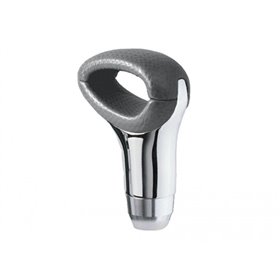 Πόμολο Λεβιέ Ταχυτήτων Οβάλ Γκρι-Νίκελ Με Τρύπα Πόμολο Λεβιέ Ταχυτήτων Οβάλ Γκρι-Νίκελ Με Τρύπα