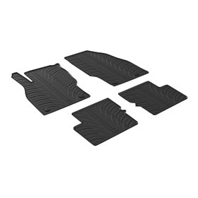 Πατάκια Αυτοκινήτου Gledring (0092) Συμβατά Με Opel Corsa E 5D 2014+ 4Τμχ